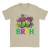 Bruh  Six Seven   Meme Mardi Gras Cotton TShirt For Unisex Summer  YK Basic TShirts Crew Neck Hipster Tee Shirt Plus Size