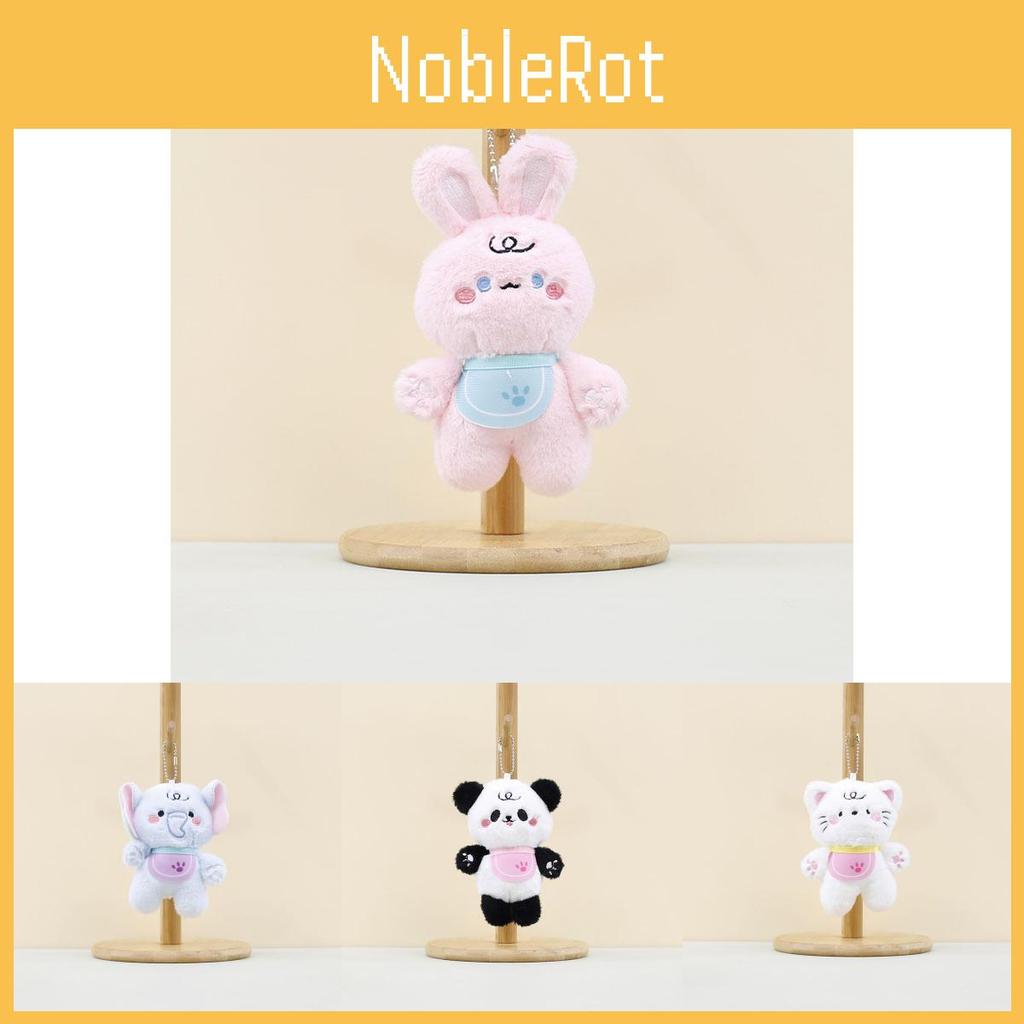 Adorable Cartoon Animal Plush Toy Collection Featuring Cute Elephant Panda Rabbit And Bear Designs