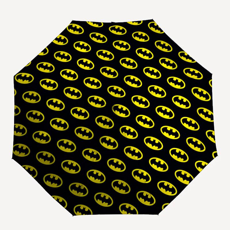 

1pc Batman Automatic Folding Umbrella - Compact 8-Rib Design,Festive Gift for Friends & Family, Compact Umbrella 21100