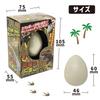 What's in the Dinosaur Egg? Dinosaur Egg Jurassic Cretaceous Grow-Up Figure Dinosaur Secret Toy (Set of 3)