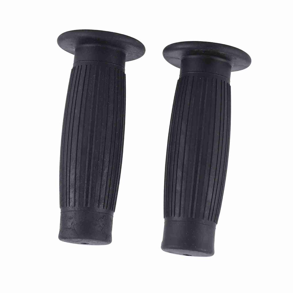 78in 1in Universal Easy To Hold Hand Grips Vintage Motorcycle Handlebars Black