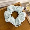 Handmade Blue Bow Hair Ties High Elasticity Hair Accessories Kawaii Hairband