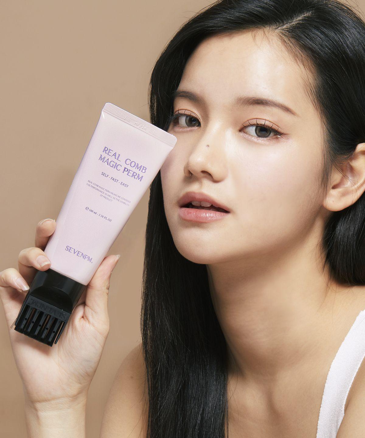 Volume Magic Self Straight Perm Solution Super Slick 100ml