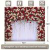 Elegant red and white rose party background: perfect for birthdays, anniversaries,bachelorette parties, etc-bracket not included