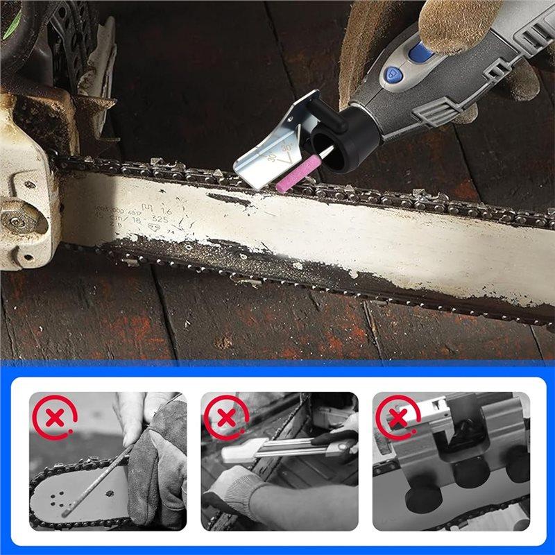 T21C Grinding Stone And For Sharpening Angle Guide Attachment Kit For Outdoor Tools- For Sharpening