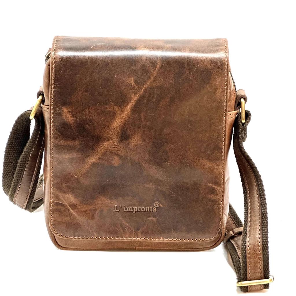 Noble Compact Men's Leather Shoulder Bag
