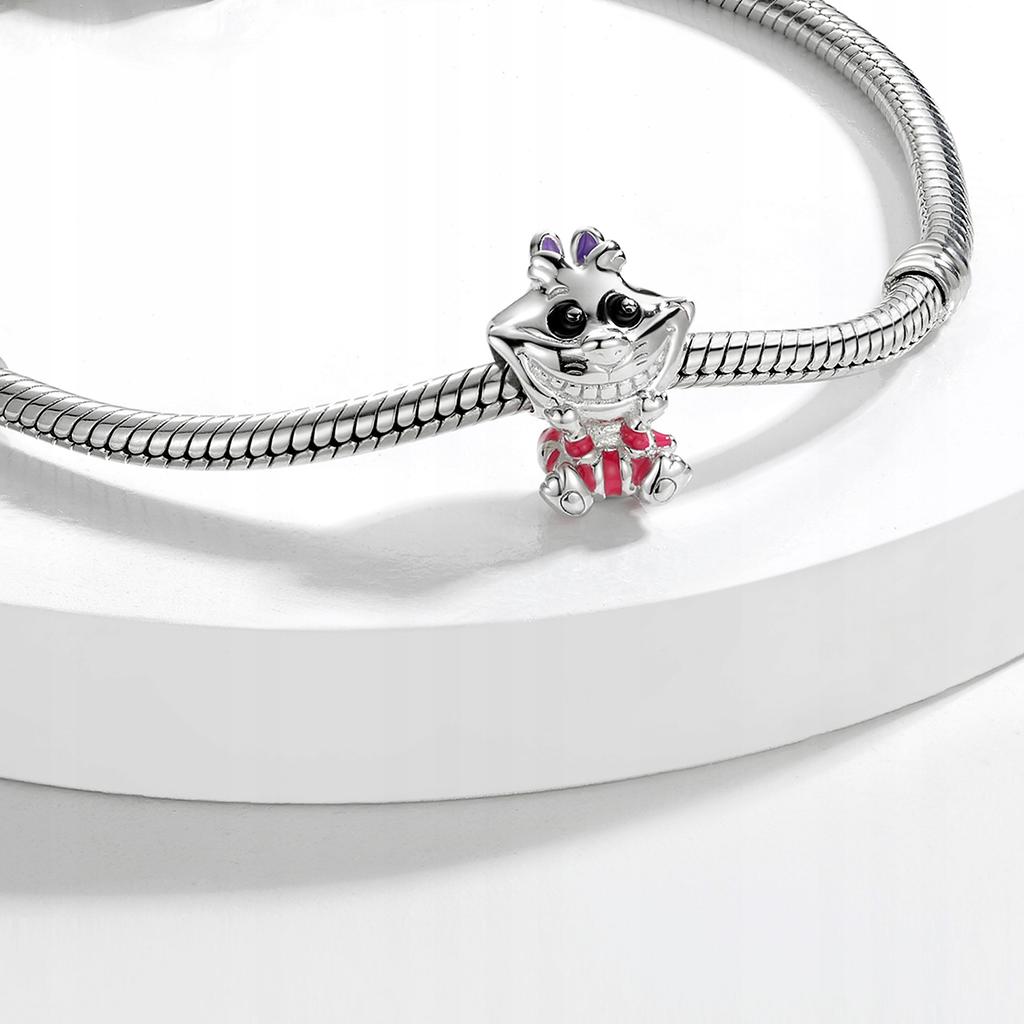 Charms Do Pandora Zawieszka Charms Kot Z Cheshire S925