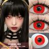 FUNSACHY 1 Pair Fashion Colored Contact Lenses for Cosplay Green Pink Anime Cosplay Lens Beauty Halloween Makeup Eye Soft Lens