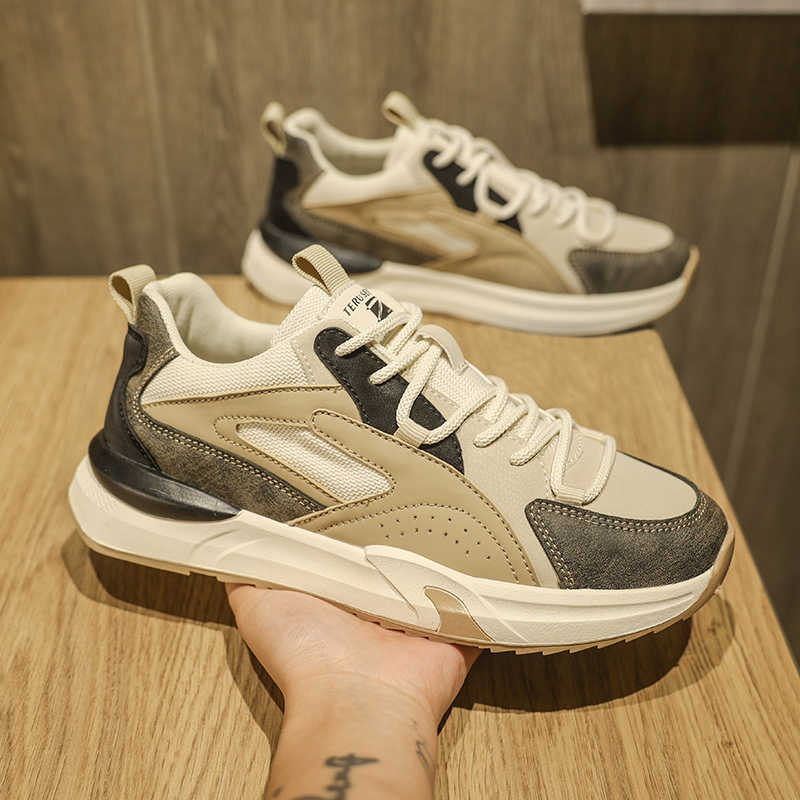 Fashion Parkour Demi-season Men's Shoes 47 Size Casual Running Trainers For Men White Sneakers Sports Price New Fast Tennes