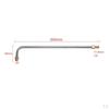 Pressure Attachment Angled Lance Extension, , 3600psi, 1/4''