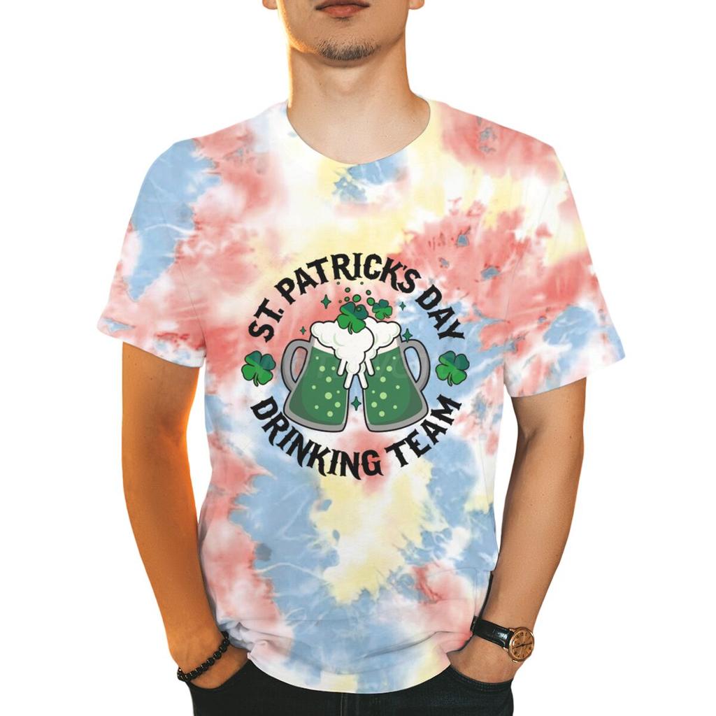 St Patricks Day Drinking Team Tshirt Funny Irish Drinking Team Unisex Tshirts Happy Go Lucky Green Beer Unisexs Clothes