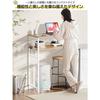 TTWO Over-the-Trash Can Rack, Kitchen Rack, 5-Tier Adjustable Height, Microwave Rack, Microwave Board, Worktop, Storage Rack, Heavy-Duty, 70kg Load Ca
