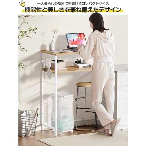 TTWO Over-the-Trash Can Rack, Kitchen Rack, 5-Tier Adjustable Height, Microwave Rack, Microwave Board, Worktop, Storage Rack, Heavy-Duty, 70kg Load Ca