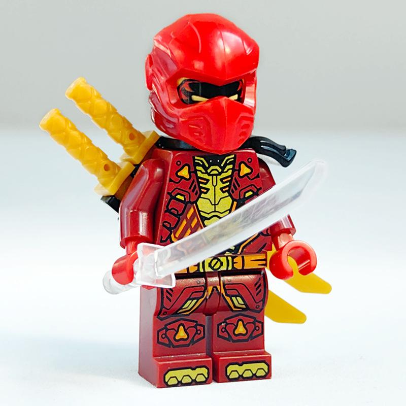 New Rare Ninja Building Blocks Phantom Villain Ninja Role Humanoid Doll Mini Character Toy Birthday Gift Funny Party