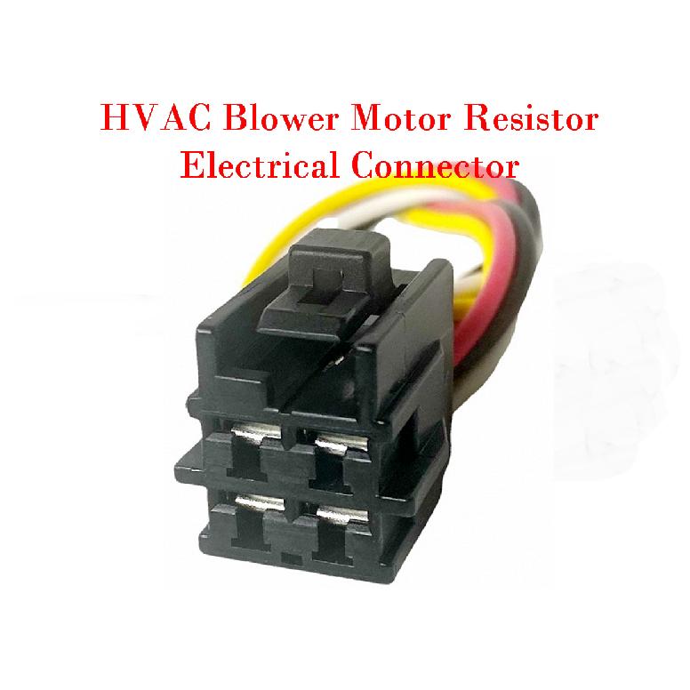 HVAC Blower Motor Resistor Electrical Connector Fits Acura GM Chrysler Toyota &
