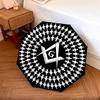 1PC Freemasonry Umbrella Portable Folding Umbrella Iron Frame Hole Bone Structure Outdoor Home Umbrella A5