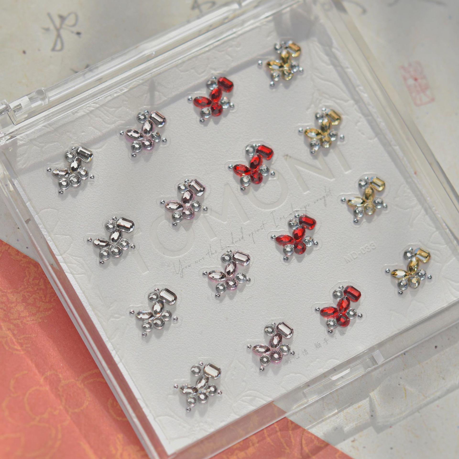 Tomoni Супер Блестящие Стразы Декорации для Маникюра: Полные Мозаичные Дизайны Щенка и Пони