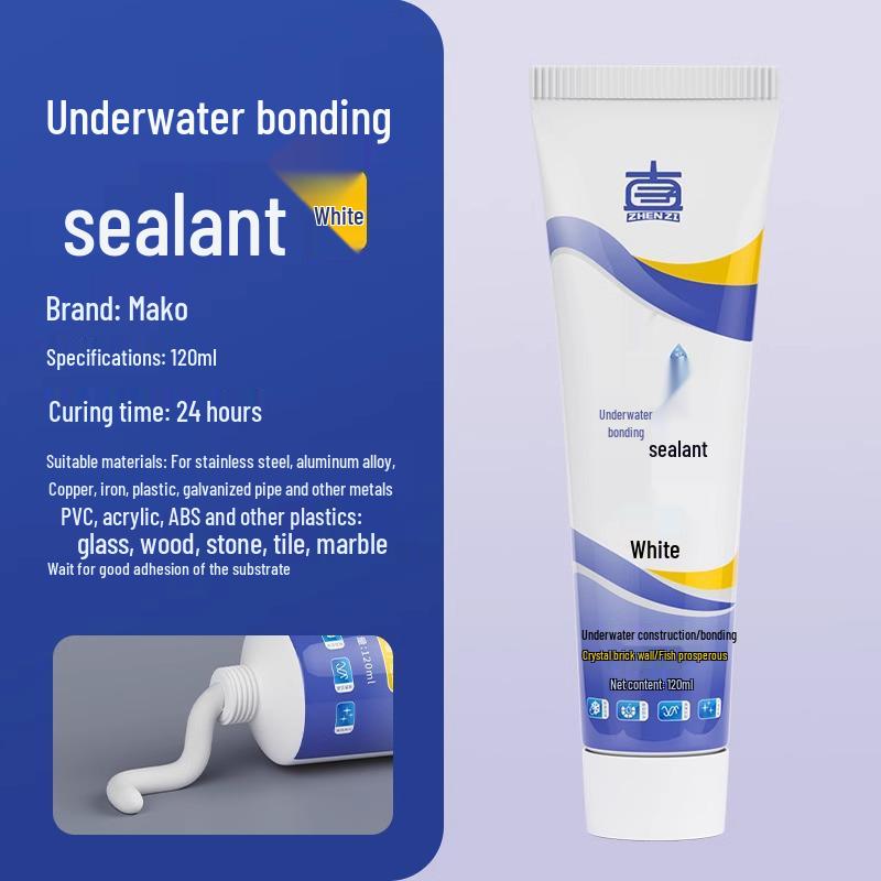 Akvariumläckagelim - Undervattensbindande tätningsmedel för akvarier och pooler