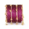 Conjunto de 16 Pulseiras Tendência Estilosas de Vidro e Ghungroo Caxemirense para Mulheres e Meninas | Últimas Joias Tradicionais Festivas para Casamentos e Festas