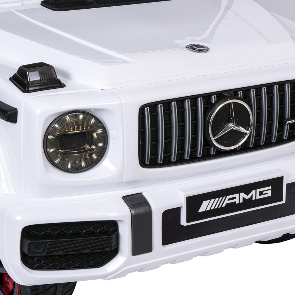 Electric Car For Children Mercedes Amg G63 White