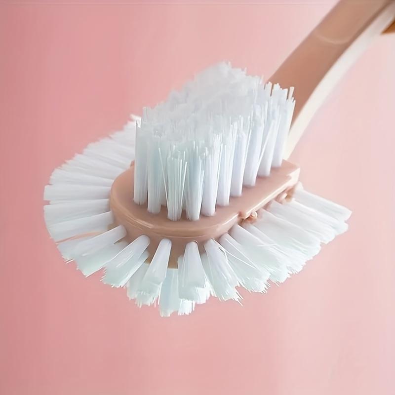 [Circular Bristles Household Shoe Brush] 5-Sided Shoe Brush with Double-Sided Circular Cleaning, No Dead Corners, Durable Plastic Hard Bristles