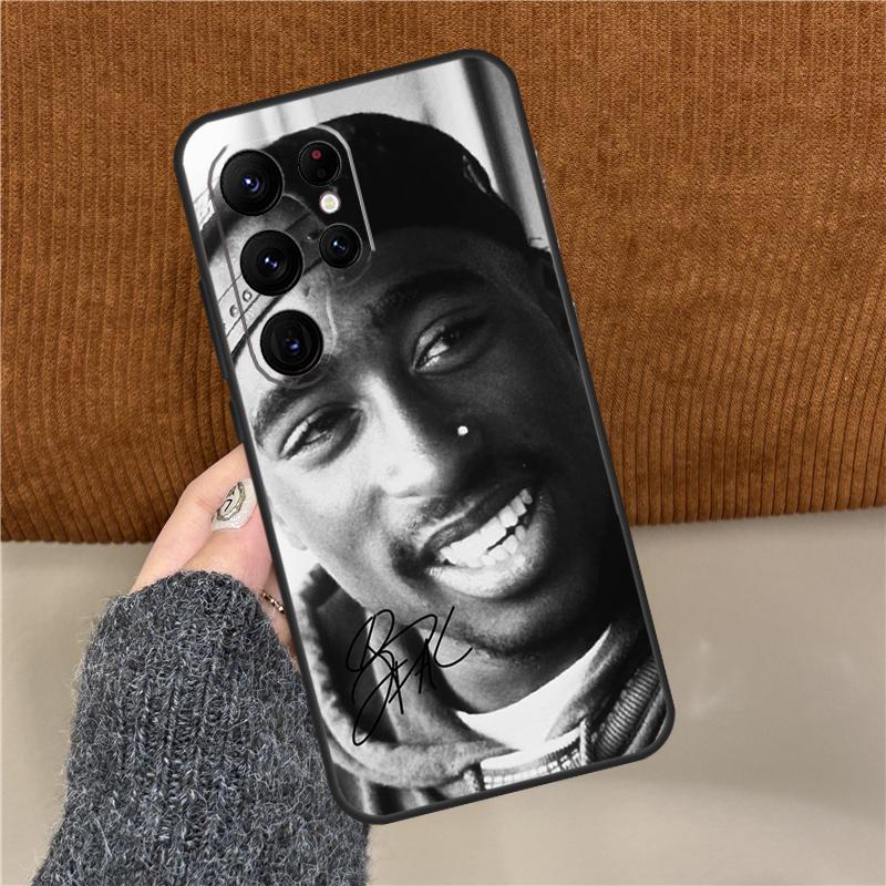 Tupac Shakur Phone Case For Samsung Galaxy S25 Ultra S9 S10 Plus S20 FE S21 S22 S23 S24 Ultra Back Cover