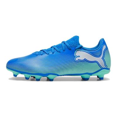 Future Play 7 FG AG Hyperlink Blue Unisex Sneakers Mint White 107939-01