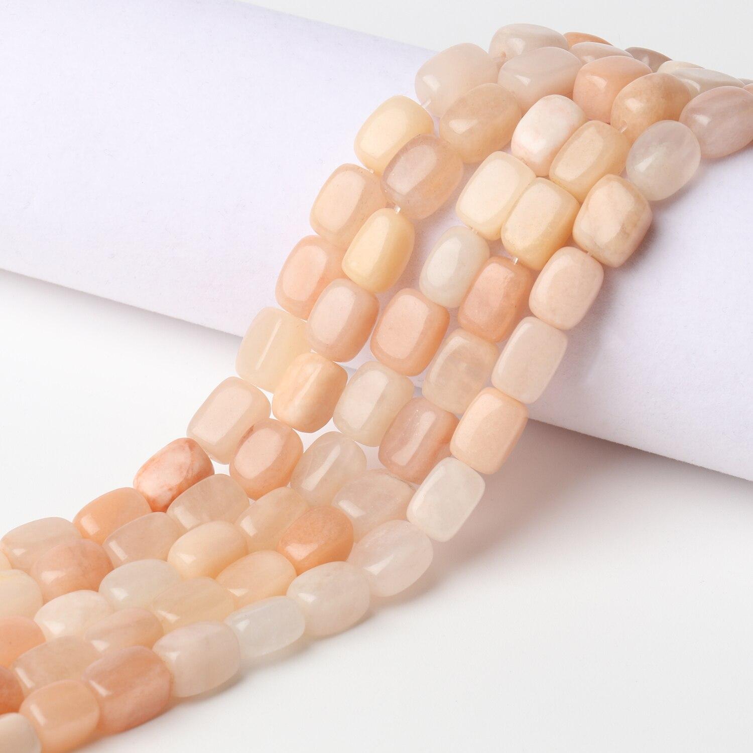 

1 шт. натуральный квадратный розовый камень авантюрина бусины в форме трубки свободные бусины для изготовления ювелирных изделий DIY браслеты фурнитура для ожерелья 8x12 мм 8x12mm ap.32pcs