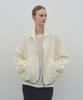 Neev Nylon Two-Way Windbreaker Jumper (Ivory)