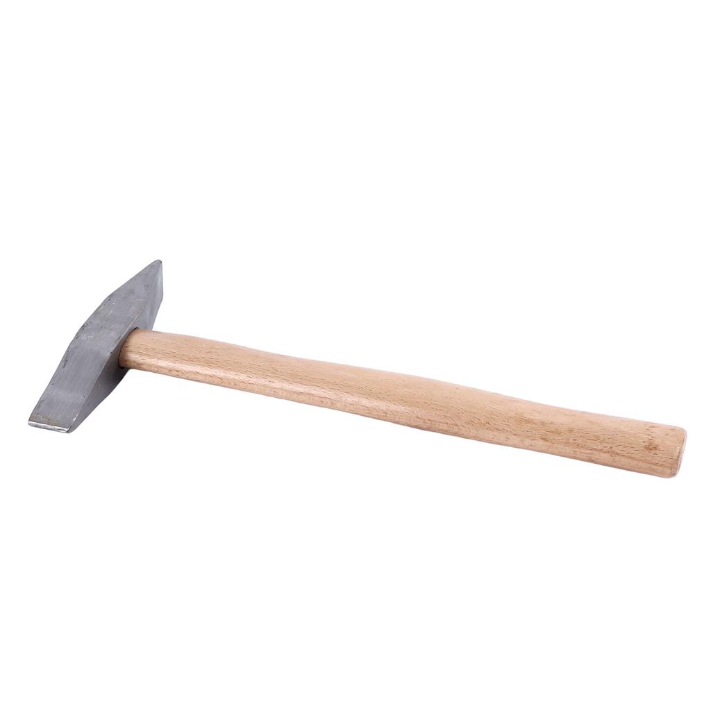 Engineer Machinist Hammer with Ergonomic Wooden Handle Heavy Duty Drop Forged Cross Peen Hammer for