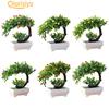 Plant Bonsai Fake Flower Potted Ornament Home Hotel Garden Decor Gift