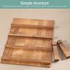 Wood Jewelry Earring Display Stand Storage Rack Display Holder Suitable for Home Office and Retail Store Presentation