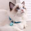 Adjustable 20-38cm Length Pet Necklace W/ Extension Chain Nylon Pets Collar  for Pets