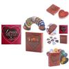 Lovers Oracle Cards Exquisite Heart-shaped Fortune Telling Tarot Deck For Couples