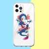 Chinese Dragon Phone Case for iPhone 16 15 14 13 12 Pro Max Transparent Soft for iPhone 11 Pro Max 7 8 Plus XS XR Shell Capas
