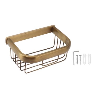 Wandmontage Taschentuchhalter Innovativer Vintage Messing Badezimmer Toilettenpapierhalter für Küche Wohnen