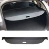 Luggage Cover - Volvo XC60 10-17 - Black - Retractable Roller Blind - Aluminum Supports