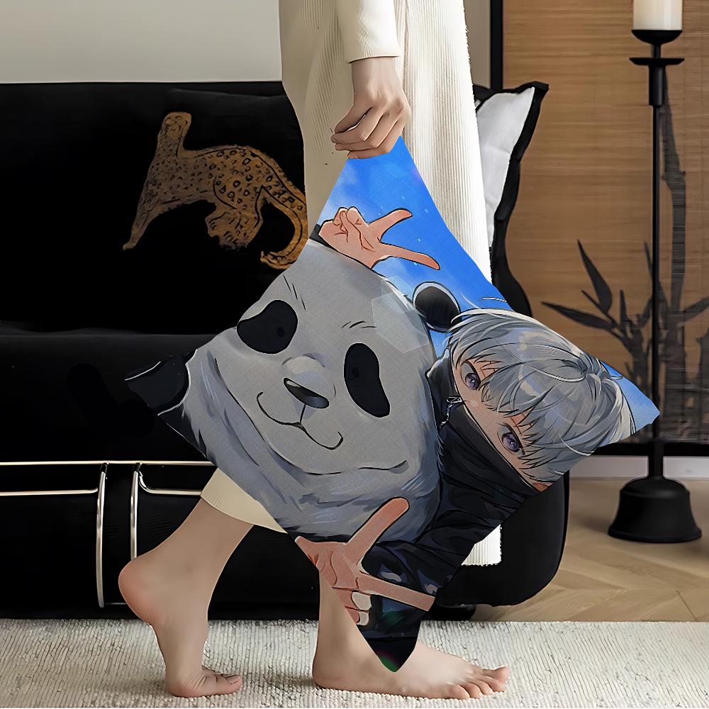 J-Jujutsu K-Kaisen Inumaki Toge Kudde Gåva Hemmakontorsdekoration Sovrum Soffa Bil Kuddöverdrag Fodral 45x45