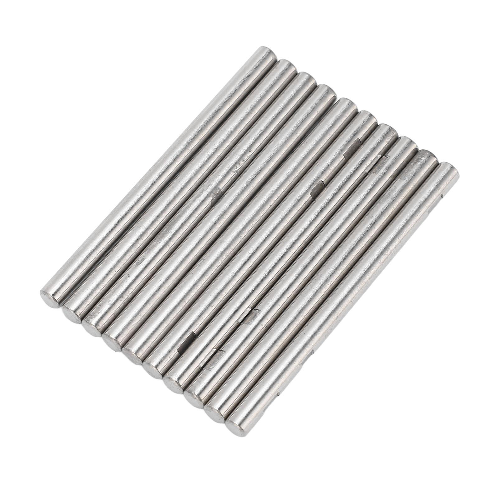 

10 шт. Вал двигуна RC Нержавіюча сталь 4 мм Діаметр Вал безколекторного двигуна для RC автомобіля Човна Літака