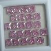 51 Pcs Lot Natural Pink Sapphire Square Cut 5x5mm Certified Loose Gemstones