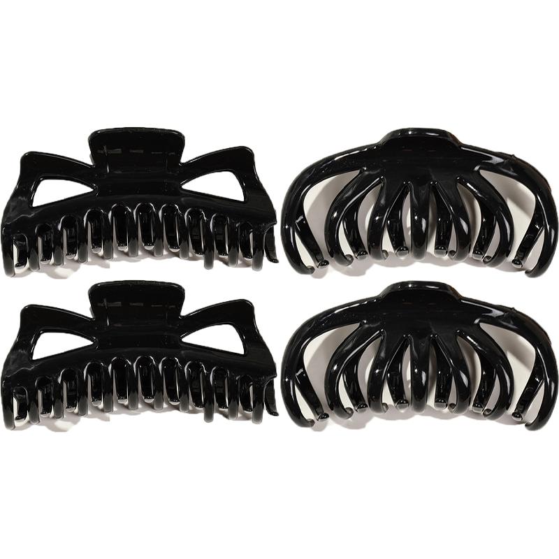 Korean Style Acrylic Solid Color Hair Clip Women's High-end Fashion Shark Clip Hair Accessories