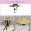 Straw Hat With Butterfly Knot For Summer Beach Sun Protection And Fashion
