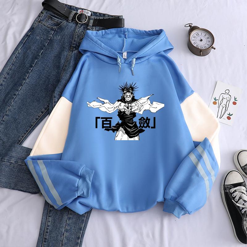 Fashion Anime Jujutsu Kaisen Cosplay Hoodies Manga Cartoon Choso Aesthetic Graphics Autumn Winter Unisex Long Sleeve Sweatshirts