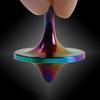 Metal Copper Spinning Top Tip Anti Stress Easing Toy Mini Edc Relieve Stress Decompression Gadgets Roller For Children Kids