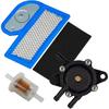 HIFROM Replacement Pre Air Filter 49040-7001 Fuel Pump Fuel Filter Compatible with Kawasaki FH451V FH500V FH531V FH541V FH580V FH680D 4 Stroke Engine