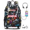 Hot Selling Game-Themed Outdoor Travel Bag Large Capacity with USB Hiking Backpack