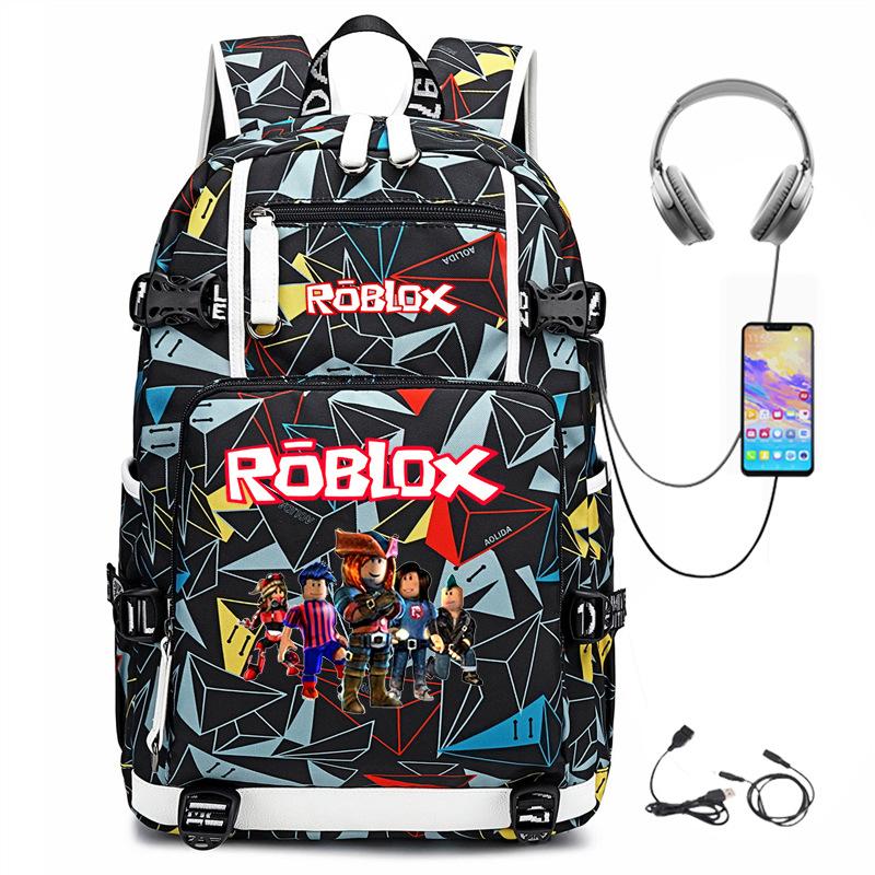 Hot Selling Game-Themed Outdoor Travel Bag Large Capacity with USB Hiking Backpack