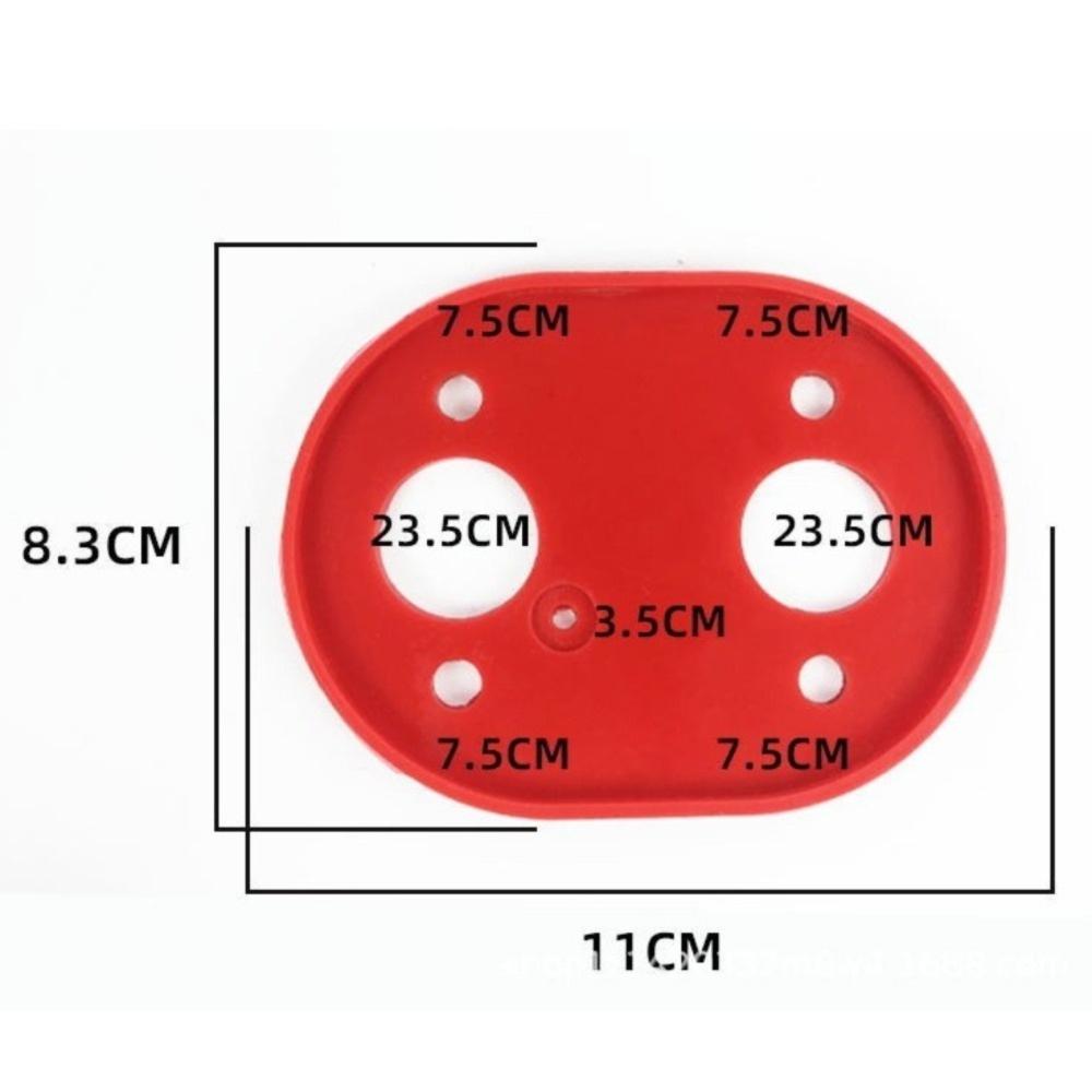 1pc Count Diesel Heater Sealing Gasket Red Color Silicone Sealing Gasket  for Diesel Heater
