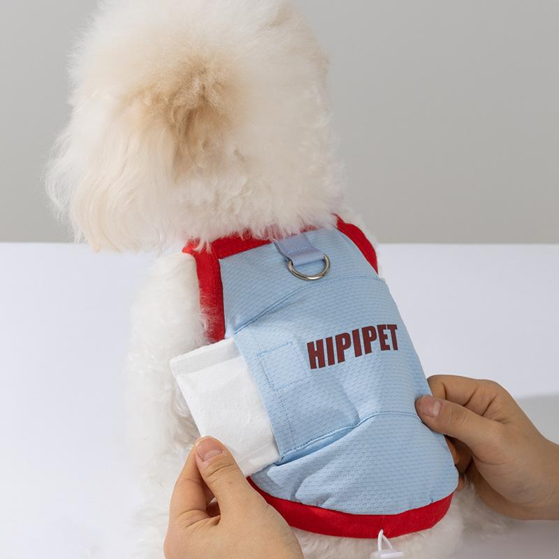 Summer Dog Cooling Adjustable Traction Ice Pack Cool Clothes Cat Outdoor Sunscreen Clothes Pet Cold Dog Clothes