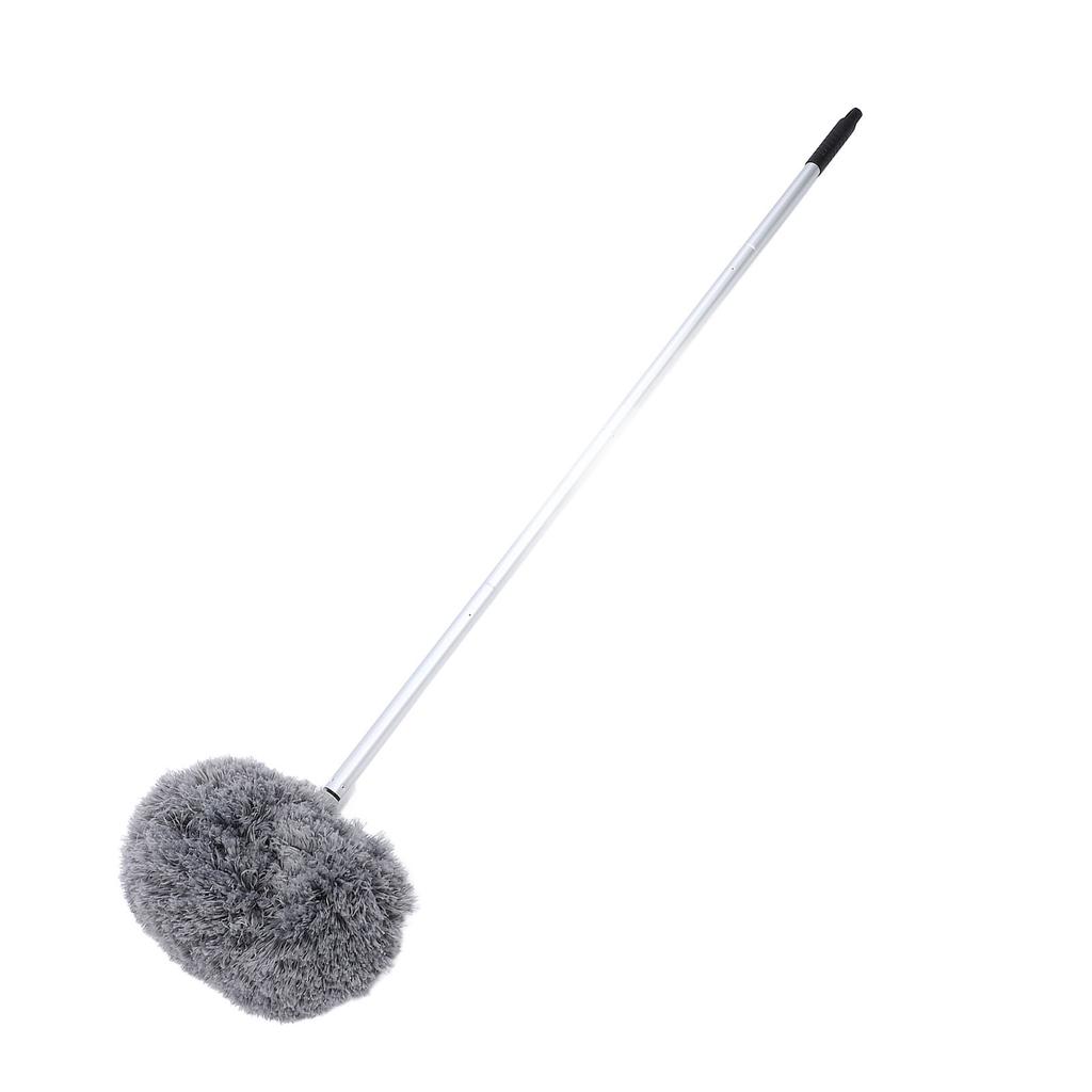 Extra   Round Duster 360 Degree Rotation Multifunctional Washable Ceiling Fan Duster 140cm Dust Removal Tool for High Ceilings Furniture